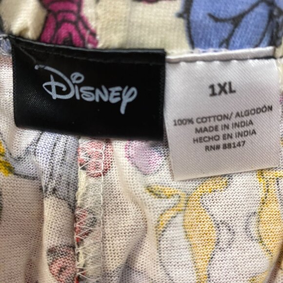 Disney Winnie The Pooh and Friends Yellow Lounge Pajama Pants 1XL - Picture 4 of 4